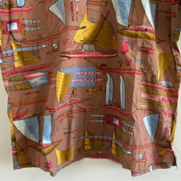 VTG Reyn Spooner Herb Kawainui Kane Shirt Top Mens XL Egyptian Cotton Nautical - Picture 8 of 12